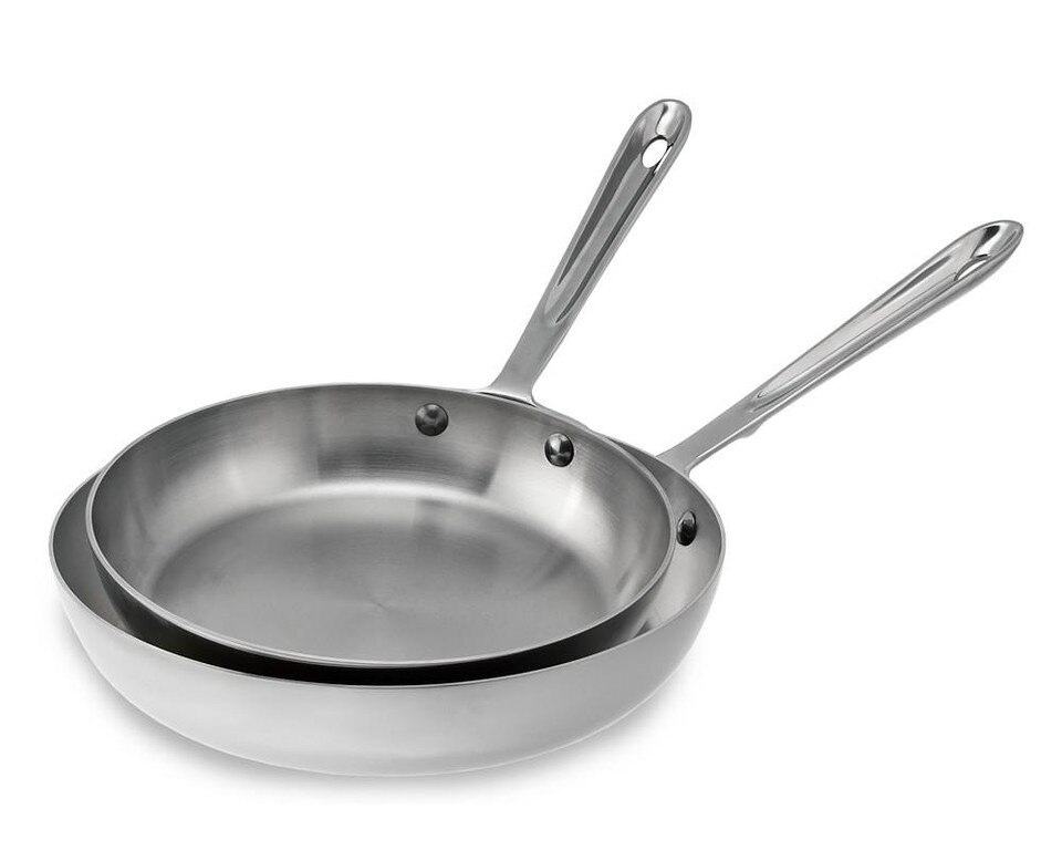 AllClad d5 StainlessSteel French Skillets Williams Sonoma AU